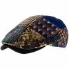 Alfonso DEste Newyork Velluto 1 Alfonso DEste Newyork Velluto -Ivy Cap Sales Store beret patchwork velours 74847