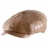 Stetson Eel Leather Flat -Ivy Cap Sales Store casquette cuir stetson 60690