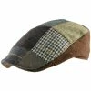 Hanna Hats Donegal Touring Tweed 2 Hanna Hats Donegal Touring Tweed -Ivy Cap Sales Store casquette plate patchwork 78125