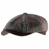 Alfonso DEste Kioto-22 2 Alfonso DEste Kioto-22 -Ivy Cap Sales Store casquette plate tartan ecossaise 93370