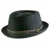 Couture Tiago -Ivy Cap Sales Store chapeau paille noir 72453