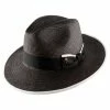 Alfonso DEste Lissandro -Ivy Cap Sales Store chapeau panama noir 85171