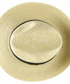 Classic Italy Classic Fedora Paille Large -Ivy Cap Sales Store fedora paille2 202006191540272