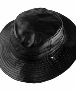 Kangol Faux Leather Rev Bucket -Ivy Cap Sales Store k5312 bk001 4 202203182246572