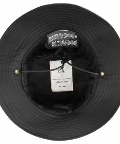 Kangol Faux Leather Rev Bucket -Ivy Cap Sales Store k5312 bk001 5 202203182247032
