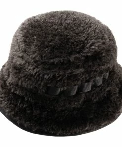 Kangol Faux Shearling Utility Bucket -Ivy Cap Sales Store k5355 bk001 5 202211302237032