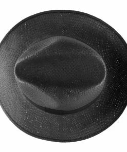 Classic Italy Classic Wide Straw -Ivy Cap Sales Store px1814 noir2 202006261938462