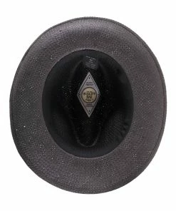 Classic Italy Classic Wide Straw -Ivy Cap Sales Store px1814 noir3 202006261940092