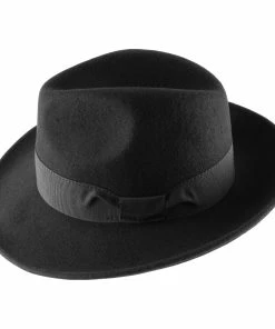 Classic Italy Fedora -Ivy Cap Sales Store px1844 noir 2 202210261112121