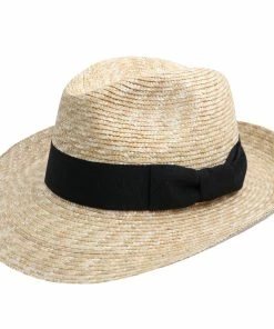Classic Italy Classic Wide Straw Fedora