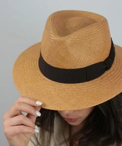 Classic Italy Panama Brisa Teardrop -Ivy Cap Sales Store px6506 marron 1 202006250953411