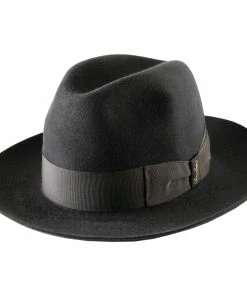 Borsalino Icare -Ivy Cap Sales Store px7157icare anthracite 2 202102100327121