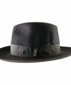 Borsalino Icare -Ivy Cap Sales Store px7157icare anthracite 3 202102100328491