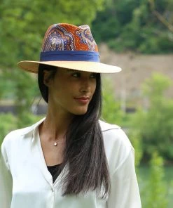 Alfonso DEste Indiana Panama -Ivy Cap Sales Store px7318 femme 202205101323021