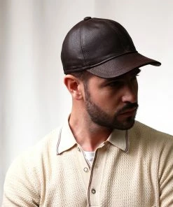 Classic Italy Classic Baseball Leather -Ivy Cap Sales Store px7382spruce marron 5 202106011413422