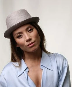 Classic Italy Classic Porkpie Lin -Ivy Cap Sales Store px7485classicporkpielin beige 5 202106021432402