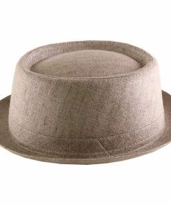 Classic Italy Classic Porkpie Lin -Ivy Cap Sales Store px7485porkpielin beige 2 202105021659261