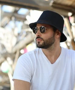 Classic Italy Classic Bucket Denim Winter -Ivy Cap Sales Store px7929 homme 3 202204191516542