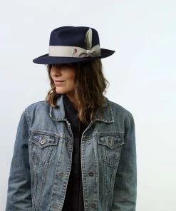 Alfonso DEste Feltro Borsa -Ivy Cap Sales Store px8445 bleu 5 202211120334292